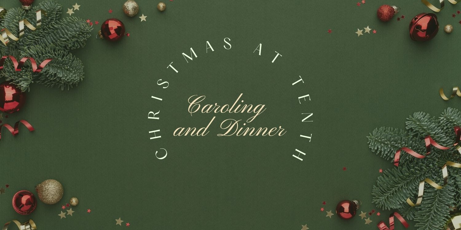 Christmas Dinner and Caroling Image